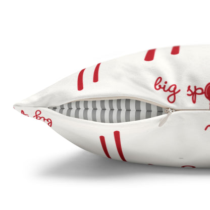 big spoon pillow cover for couples | zipper