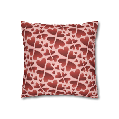 Home Decor Bursting with Love Pillow Covers | Animal-Friendly Faux Suede | Sustainable USA-Made Decor