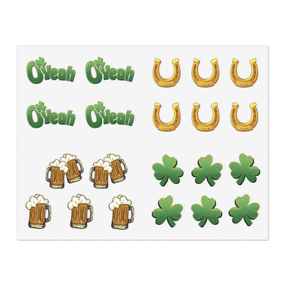 Leprechaun Expansion Pack | Extra Small Vinyl Stickers | St. Patrick’s Day Crafting Stickers