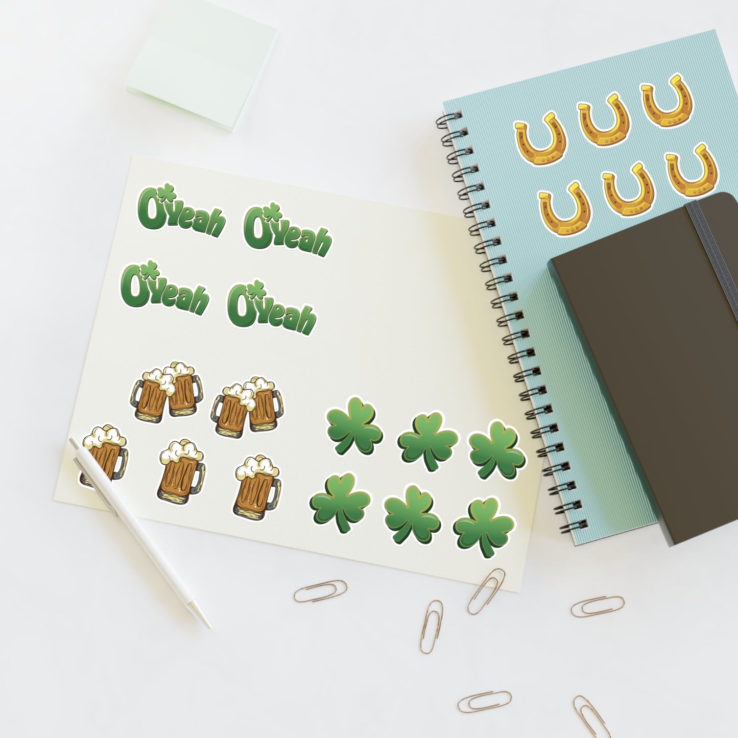 Leprechaun Expansion Pack | Extra Small Vinyl Stickers | St. Patrick’s Day Crafting Stickers