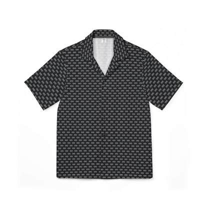 Book Nerd Glasses Pattern Geeky Reader Hawaiian Camp Shirt
