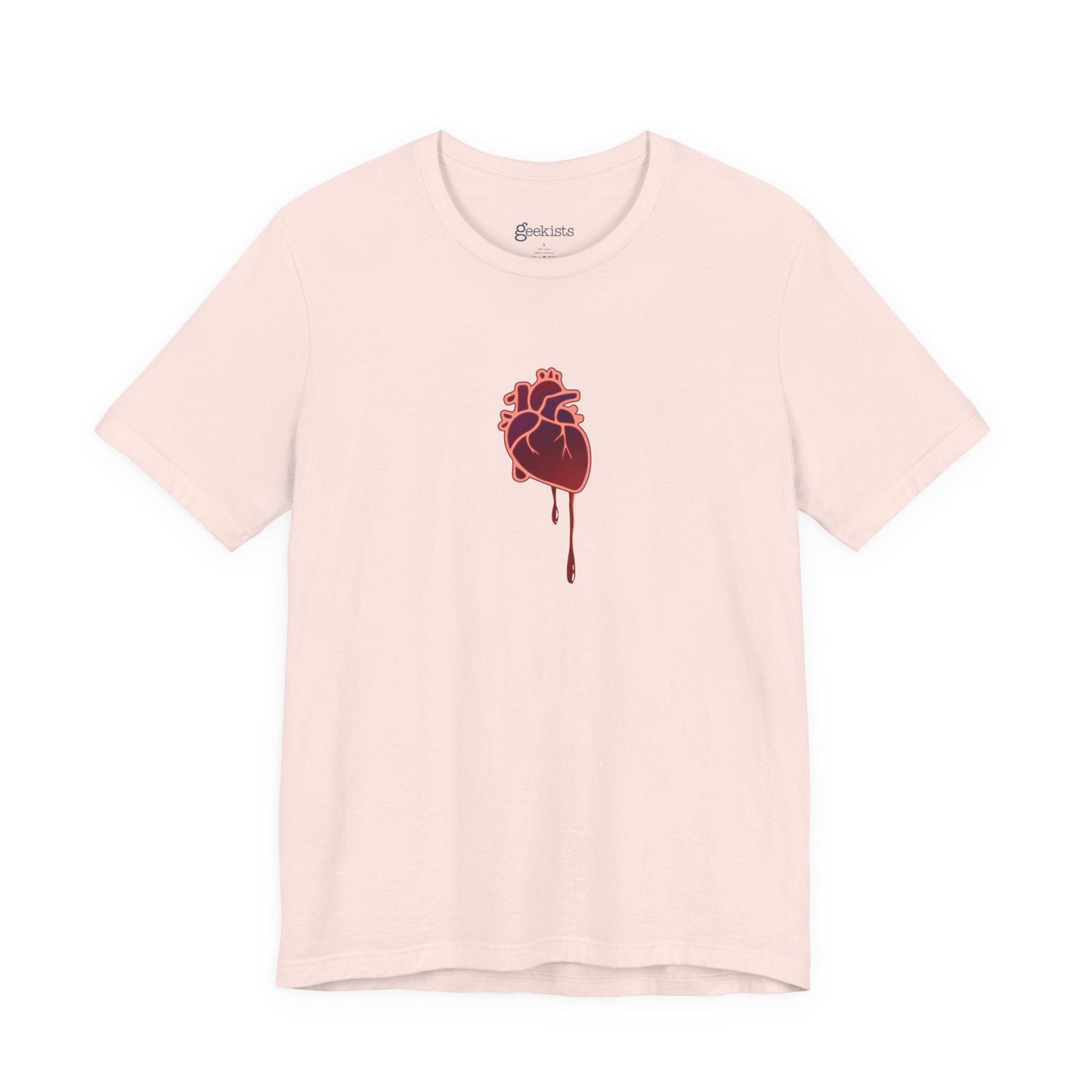 T-Shirt Bruised Heart Unisex Tee – Anti-Valentine’s Shirt for Emo & Goth Souls