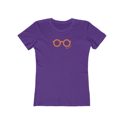 Solid-Purple-Rush-2XL T-Shirt Nerdy AF Women’s Slim Fit Tee | Funny Graphic Shirt for Geeks