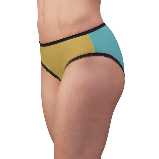 2XL / Black stitching All Over Prints Little Spoon | Womens Briefs