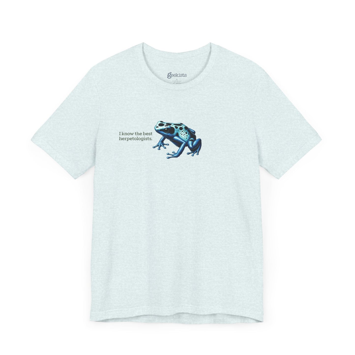 T-Shirt Frog T-Shirt for Herpetology Nerds | 8 Species Available | Unisex Lightweight Biology Tee