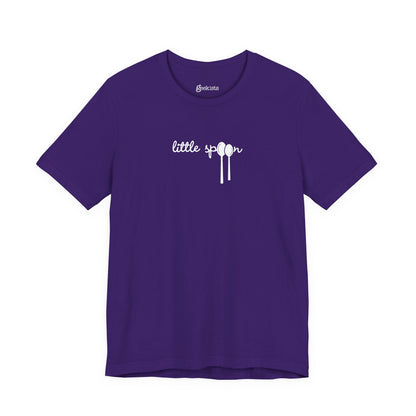 Team Purple / 4XL Clothing Stuff > Shirts & Tops > Short Sleeve Jersey Tee Little Spoon | Short Sleeve Jersey Tee