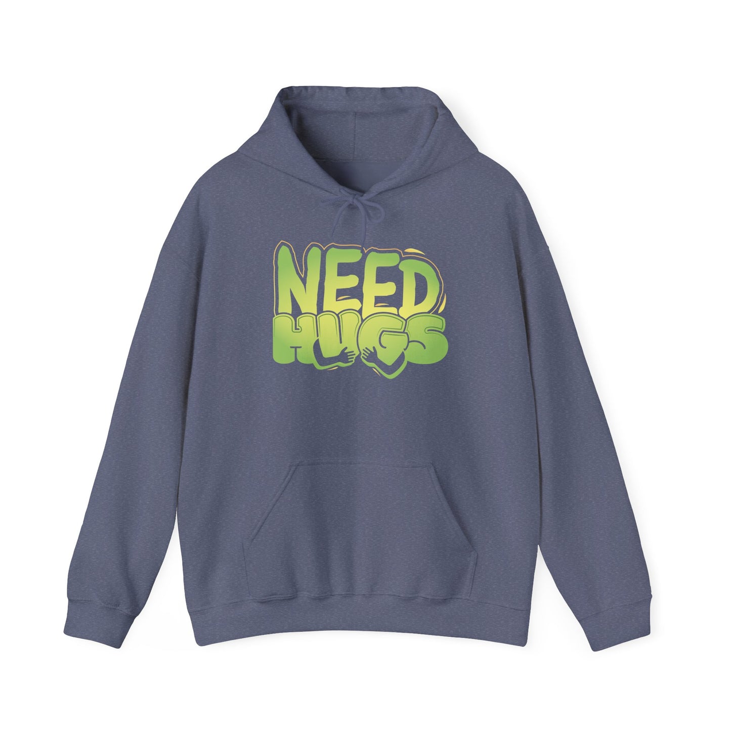 Need Hugs hoodie design – warm, comforting graphic for self-care and supportive gifting | variant