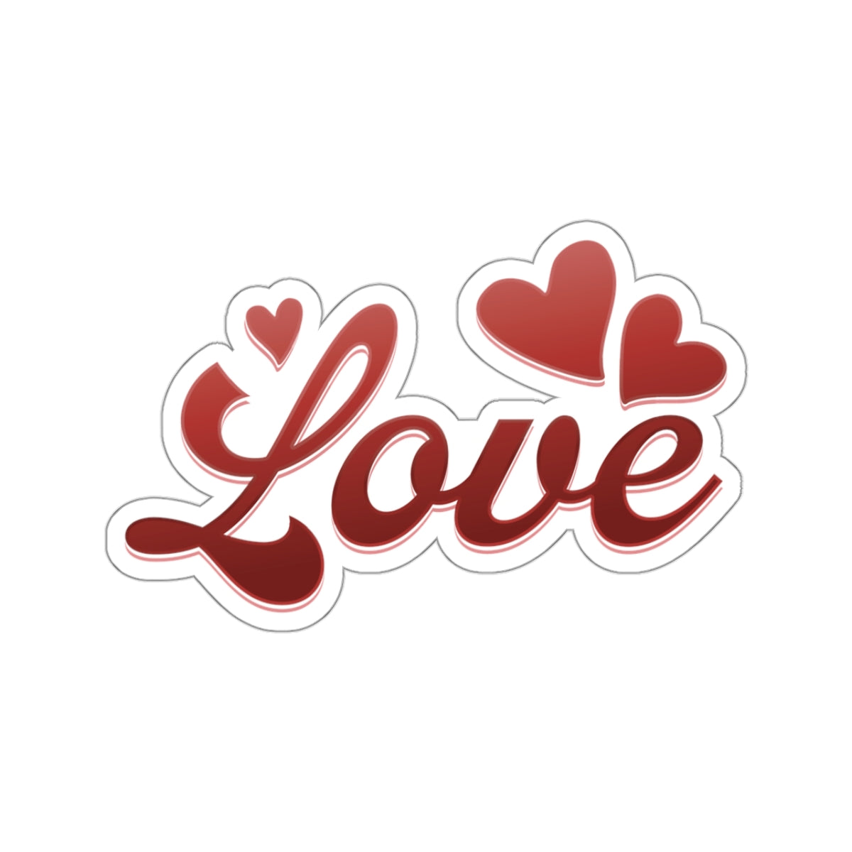 Paper products Bursting with Love Peel-and-Play Sticker | Love Graphic Valentine’s Décor