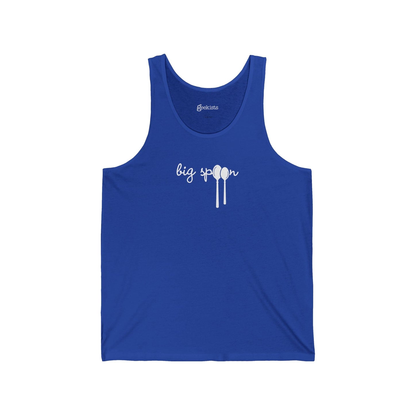 True Royal / 2XL Clothing Stuff > Shirts & Tops > Jersey Tank Top Big Spoon | Jersey Tank Top