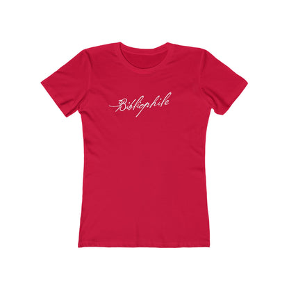Bibliophile Classic Reader Women's T-Shirt