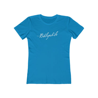 Bibliophile Literary Women's T-Shirt
