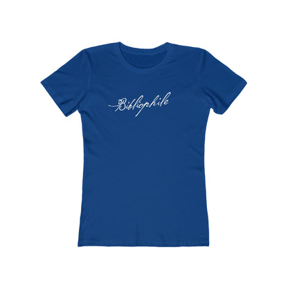 Bibliophile Classic Reader Women's T-Shirt