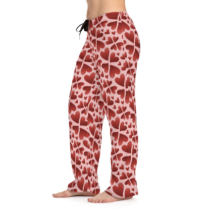 All Over Prints Bursting with Love Women’s Pajama Bottoms | Valentine’s Loungewear | Cheeky Feb 14 Style