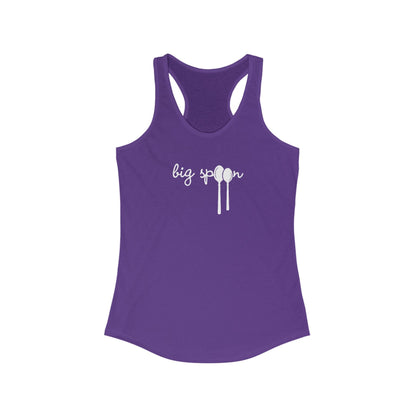 Clothing Stuff > Shirts & Tops > Racerback Tank Top Big Spoon | Racerback Tank Top