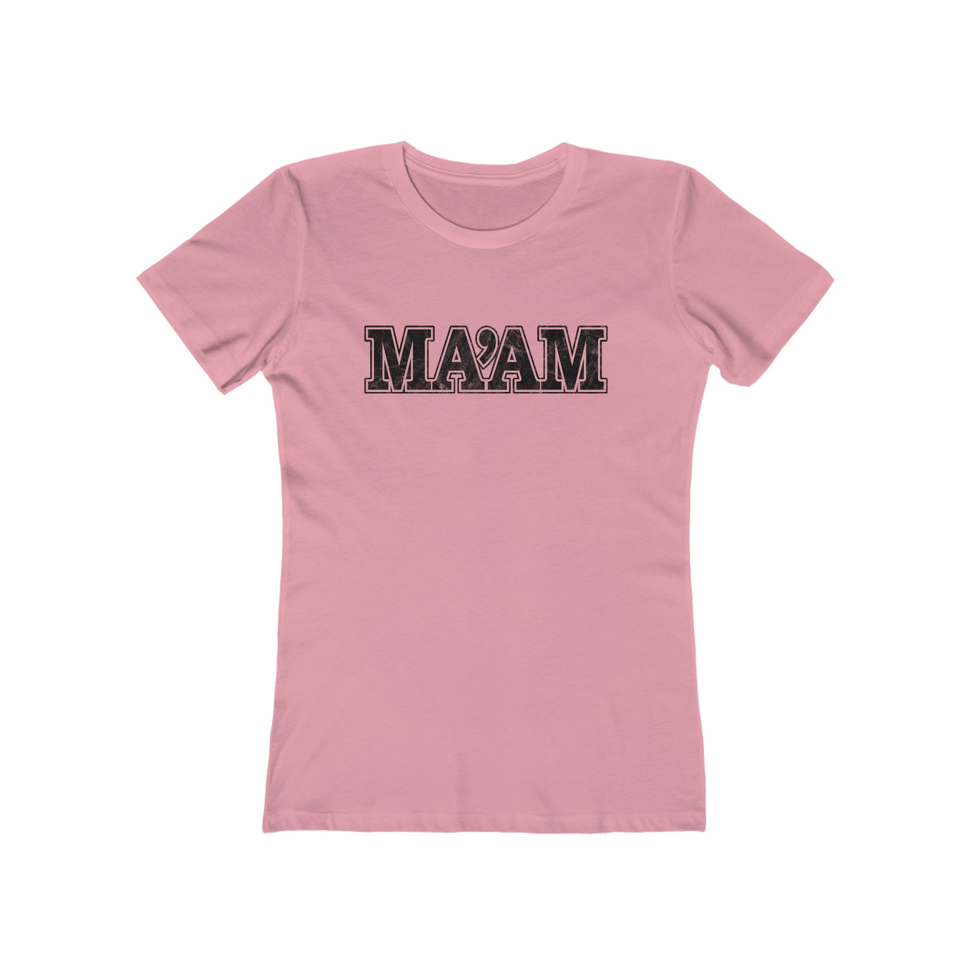 T-Shirt Crew neck Short Sleeve Slim fit T-shirts Women's Clothing Solid Light Pink