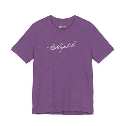 Bibliophile Literary Unisex T-Shirt