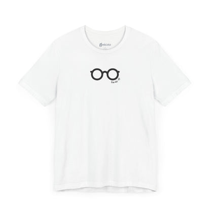 White-5XL Clothing Stuff > Shirts & Tops > Lightweight Jersey Tee Nerdy AF Graphic Tee | Unisex Funny Nerd Shirt for Geeks