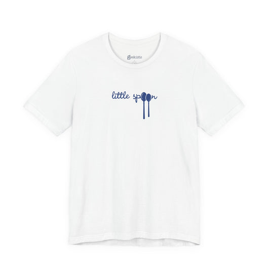 White / 5XL Clothing Stuff > Shirts & Tops > Short Sleeve Jersey Tee Little Spoon | Short Sleeve Jersey Tee