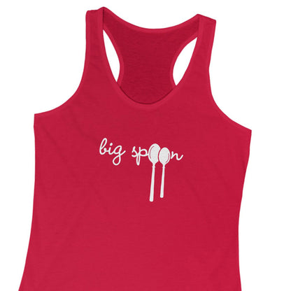 Clothing Stuff > Shirts & Tops > Racerback Tank Top Big Spoon | Racerback Tank Top