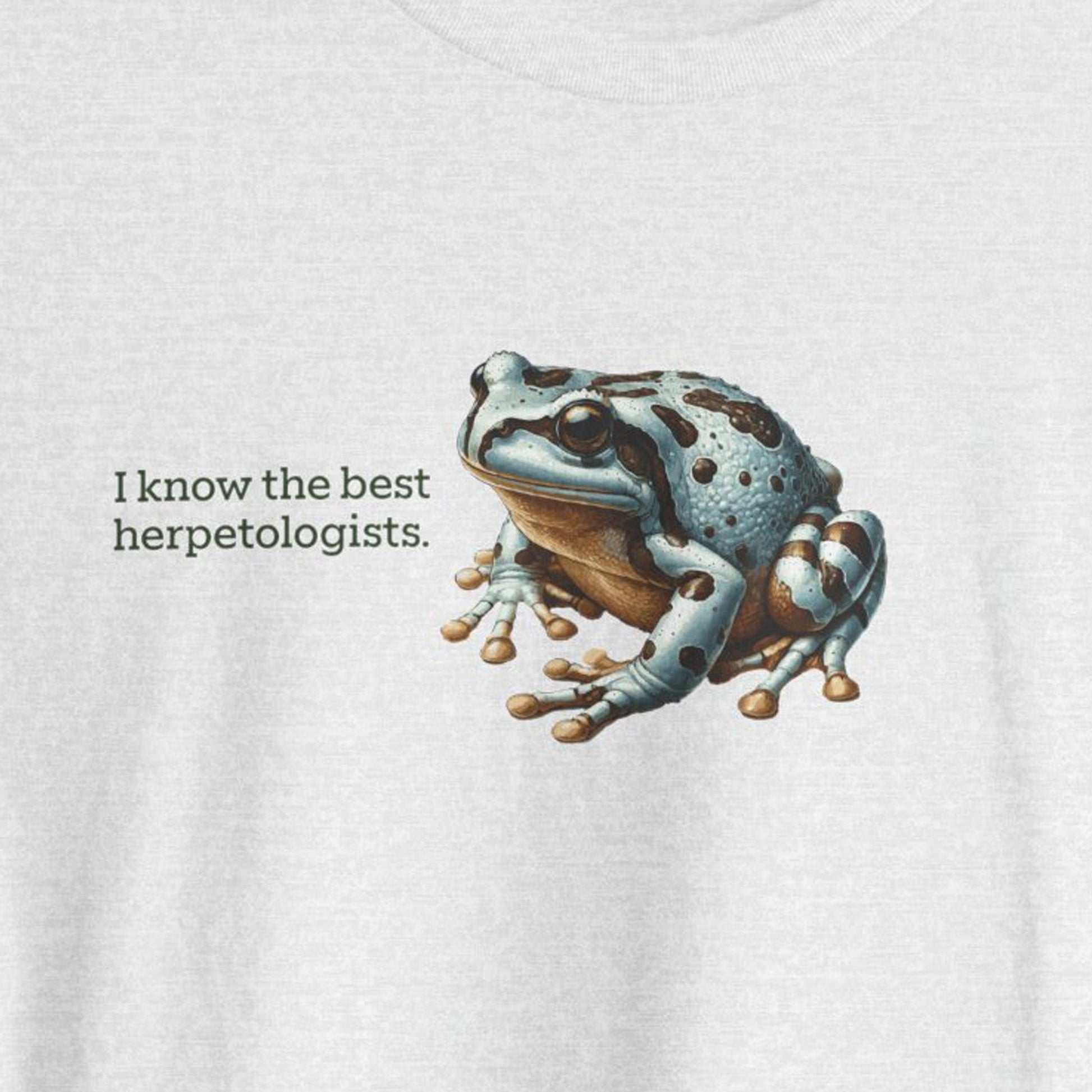 Clothing Stuff > Shirts & Tops > Lightweight Jersey Tee Frog T-Shirt for Herpetology Nerds | 8 Species Available | Unisex Lightweight Biology Tee