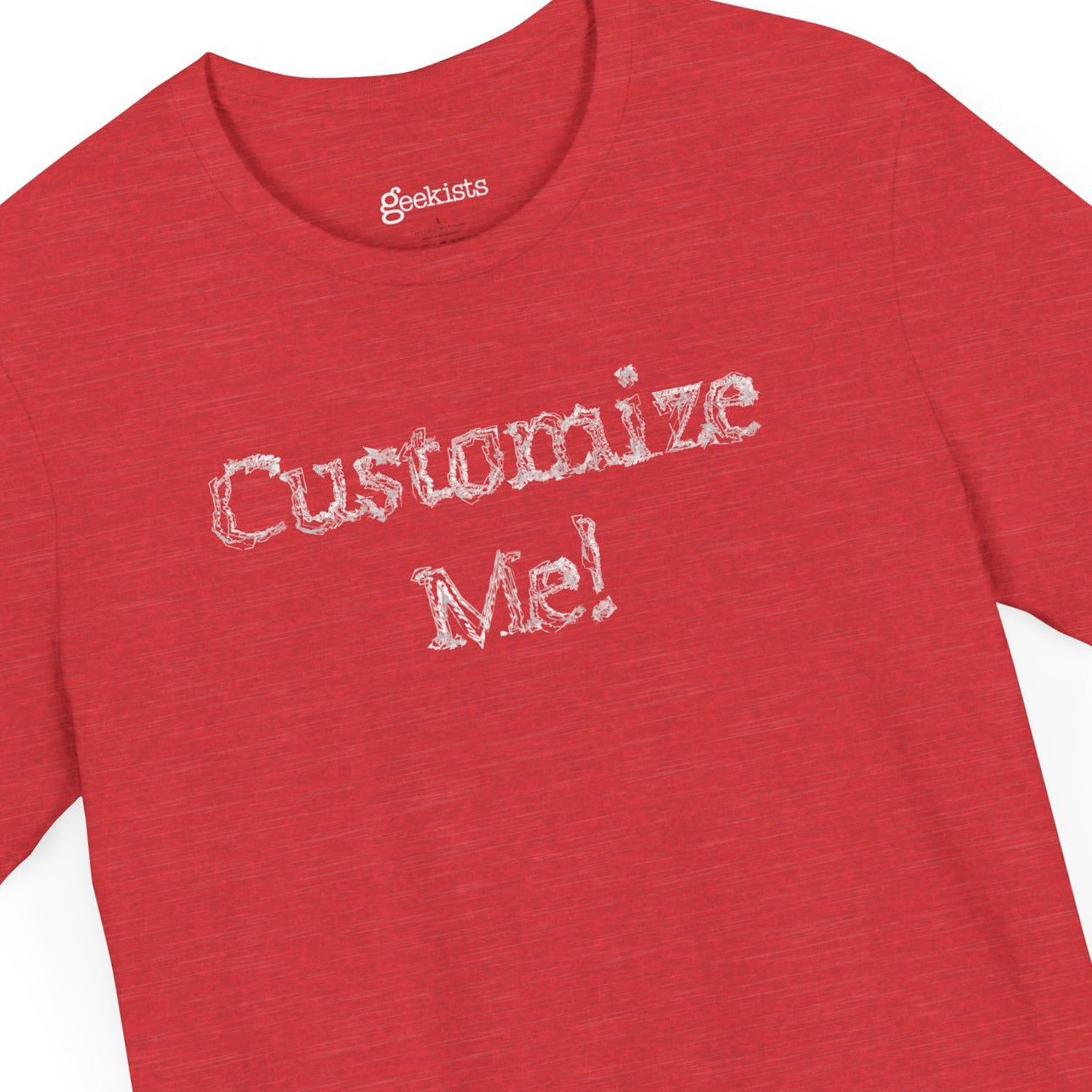 T-Shirt CUSTOM | Crazy Typography T-Shirt | Personalized Self-Deprecating Humor