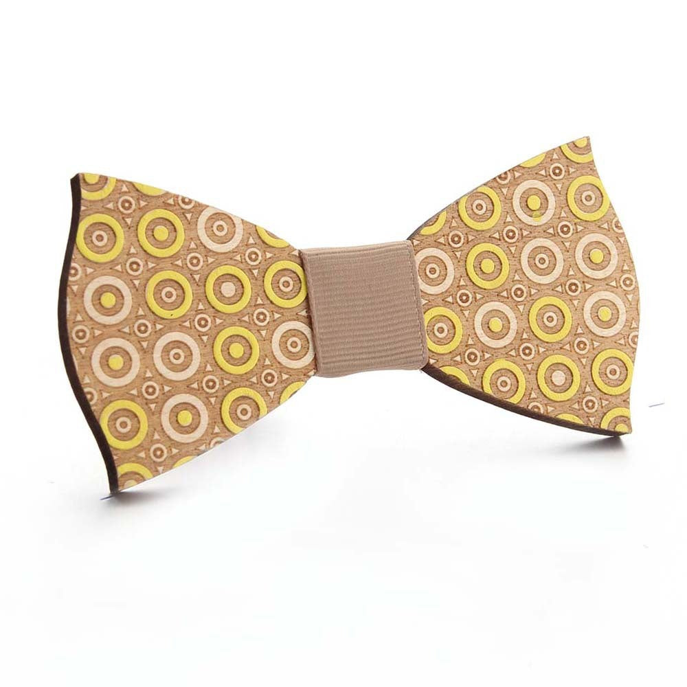 Shoes & Accessories Hand-Painted Wooden Puzzle Bow Tie | Special Occasion Accessories | Casual Wedding Ideas for Nerdy Groomsmen