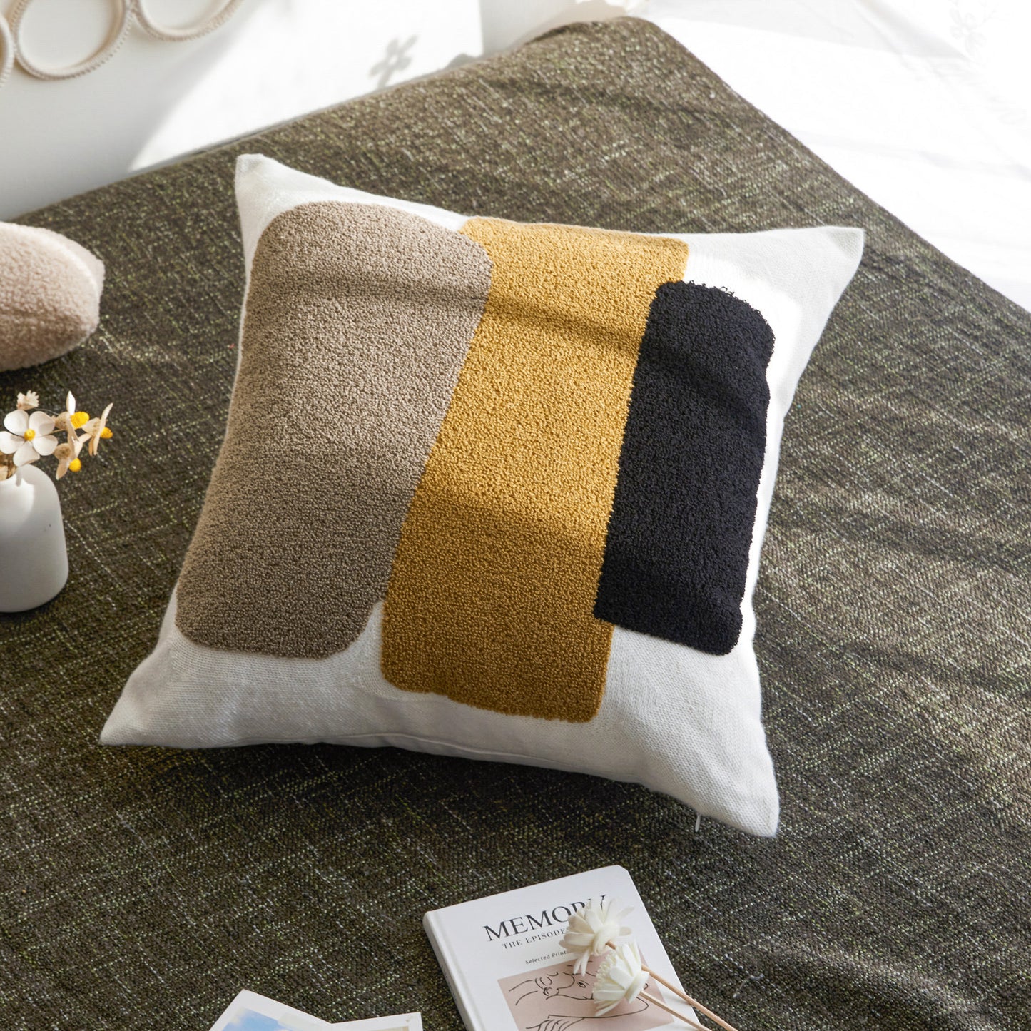 Home Decor Pillow Covers Square Bold Impact